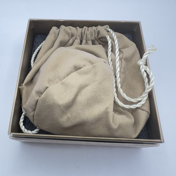 Natural 4mm Copper Genuine Baroque Pearl Necklace 46" Hand Knotted No Clasp QVC - Picture 9 of 10